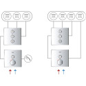 Переключатель потоков Grohe Grohtherm SmartControl 29127000 на три потребителя