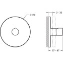 Переключатель потоков Jacob Delafon Modulo E19032-CP на три потребителя