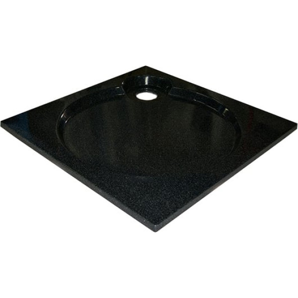 Поддон для душа GuteWetter Deluxe 100x100x2 Q черный