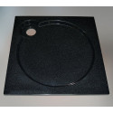 Поддон для душа GuteWetter Deluxe 100x100x2 Q черный