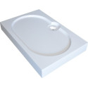 Поддон для душа GuteWetter Deluxe 120x80x16 Q белый