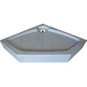 Поддон для душа GuteWetter Deluxe 90x90x16 P серый