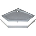Поддон для душа GuteWetter Deluxe 90x90x16 P серый