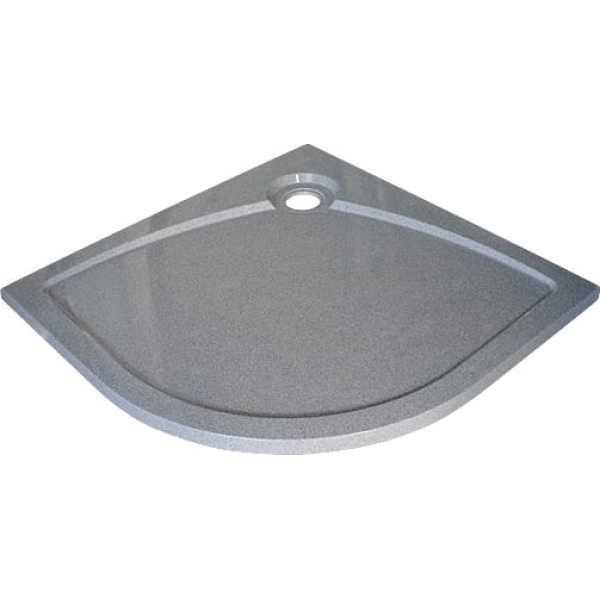 Поддон для душа GuteWetter Deluxe 90x90x4 R серый