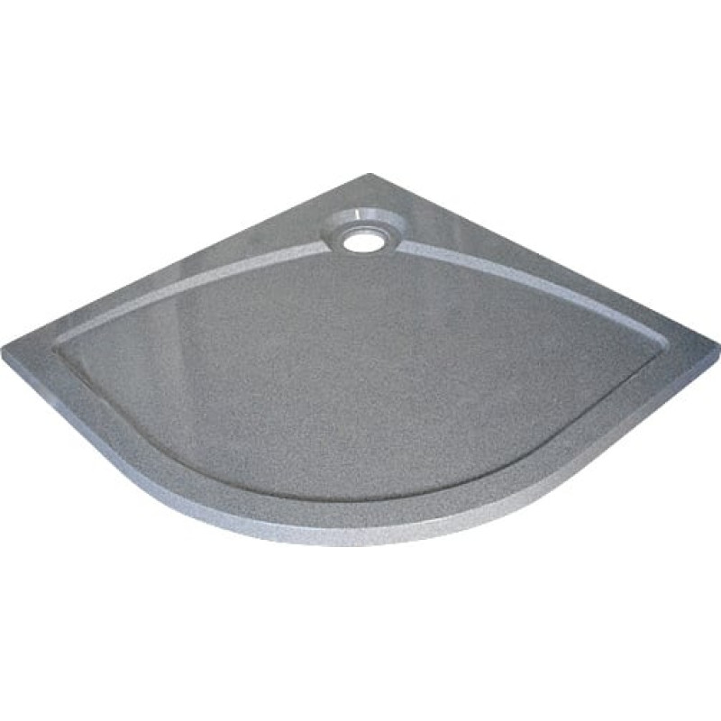 Поддон для душа GuteWetter Deluxe 90x90x4 R серый