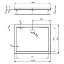 Поддон для душа Ideal Standard Ultra Flat 100x80