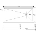 Поддон для душа RGW Stone Tray ST-0138G 80х130 с сифоном