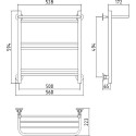 Полотенцесушитель водяной Стилье Версия-Н1 60x50