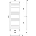 Полотенцесушитель водяной Сунержа Богема+ 150x60, прямая