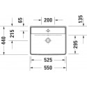 Раковина Duravit D-Neo 2366550000