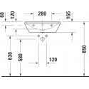 Раковина Duravit D-Neo 2366550000