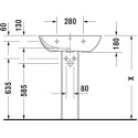Раковина Duravit ME by Starck 2335650030
