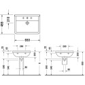 Раковина Duravit Starck 3 0300650000 65 см