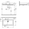 Раковина Grohe Cube Ceramic 3947400H