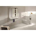 Раковина Jacob Delafon Soprano EXK122 100 см, со смесителем