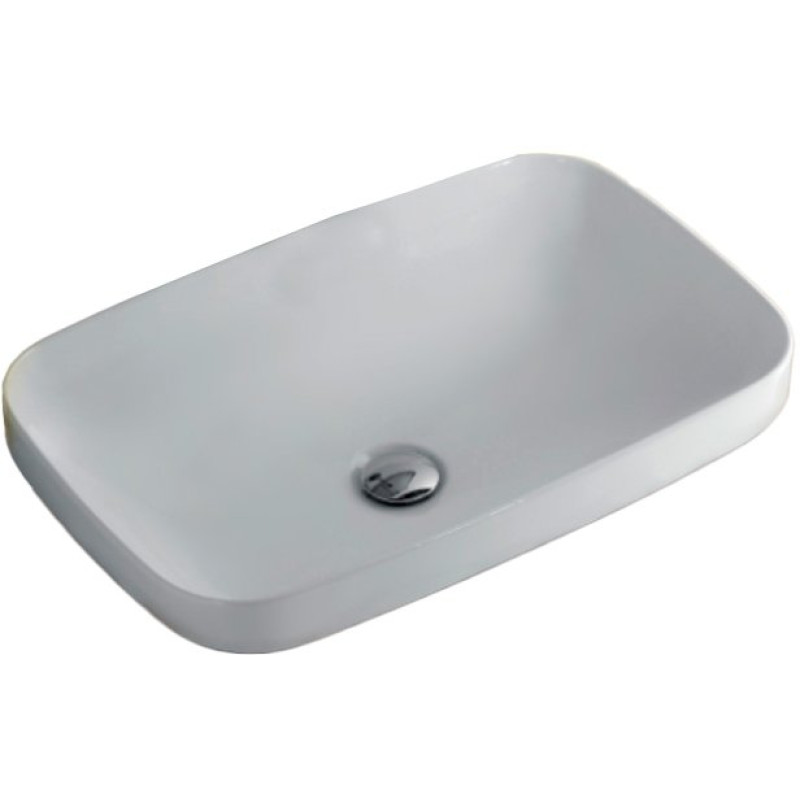 Раковина Kerasan Tribeca 514330 60x38 см, белая матовая