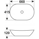 Раковина Melana 805-78124