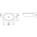 Раковина Villeroy & Boch Loop & Friends 6161 30 R1 alpin