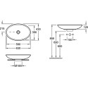 Раковина Villeroy & Boch Loop & friends 5151 1001 alpin