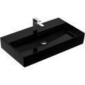 Раковина Villeroy & Boch Memento 4A228LS0 glossy black, ceramicplus, без перелива