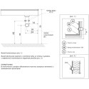 Раковина Цвет и Стиль Фишка 60 R
