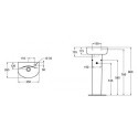 Рукомойник Ideal Standard Connect Arc E791501 35 см