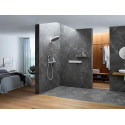 Шланговое подключение Hansgrohe Rainfinity Porter 500 26843700 с полкой и держателем