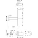 Сифон для раковины Axor Flowstar 51304000