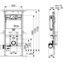 Система инсталляции для унитазов TECE TECElux 9600200