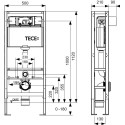 Система инсталляции для унитазов TECE TECEprofil 9300093