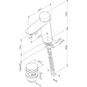 Смеситель AM.PM Inspire V2.0 F50A82500 TouchReel для раковины, с донным клапаном