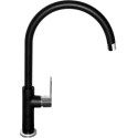 Смеситель Alveus Arc 80 1134889 для кухонной мойки, black