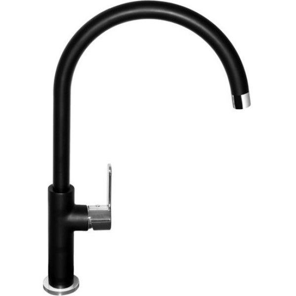 Смеситель Alveus Arc 80 1134889 для кухонной мойки, black