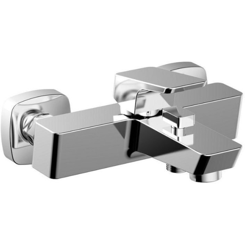Смеситель Aquanet Gotic AF440-20С для ванны с душем, хром
