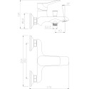 Смеситель Argo Selena 35-05 для ванны с душем