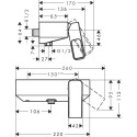 Смеситель Axor Urquiola 11620000