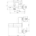 Смеситель BelBagno Romano ROM-VAS-CRM для ванны с душем