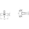 Смеситель Bravat Drop F64898C-01A для ванны с душем
