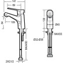 Смеситель Bravat Eco F1111147C для раковины