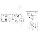 Смеситель Bravat Palace F6172217CP-01-RUS для ванны с душем