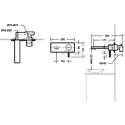 Смеситель Bravat Rhein P8429564BW-ENG для раковины