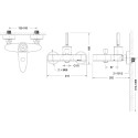 Смеситель Bravat Spring F679113C-01 для ванны с душем