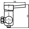 Смеситель Dorff Logic D3020000 для душа