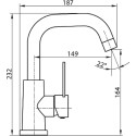 Смеситель Elghansa Stainless steel 16A4249-Steel для раковины