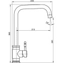 Смеситель Elghansa Stainless steel 56A4548-Steel для кухонной мойки