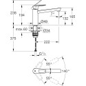 Смеситель Grohe BauLoop 31706000 для кухонной мойки