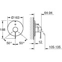 Смеситель Grohe Essence New 19285BE1 для ванны с душем