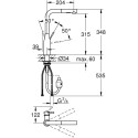 Смеситель Grohe Essence New 30270GN0 для кухонной мойки