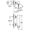 Смеситель Grohe Essence New 33636DA1 для душа