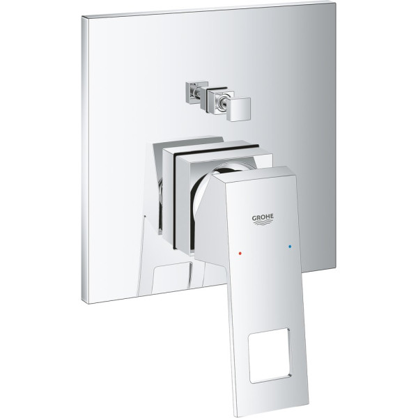 Смеситель Grohe Eurocube 24062000 для ванны с душем, хром